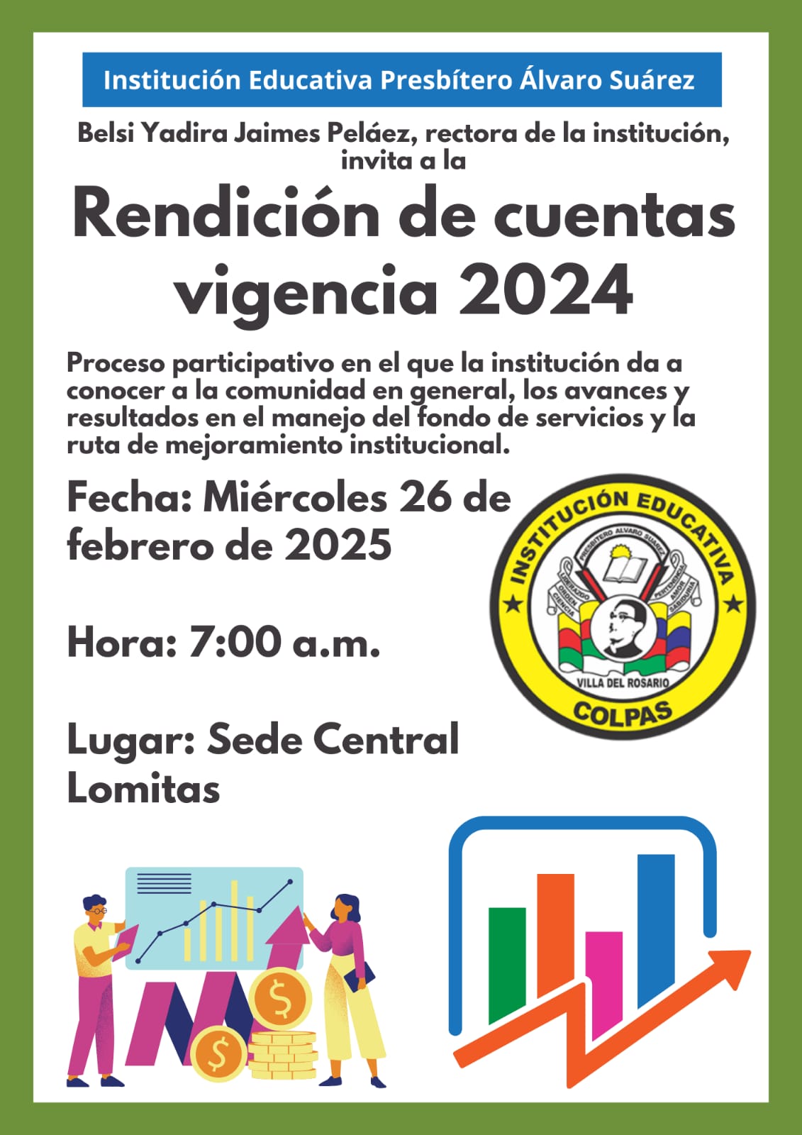 INVITACION RENDICION DE CUENTAS VIGENCIA 2024